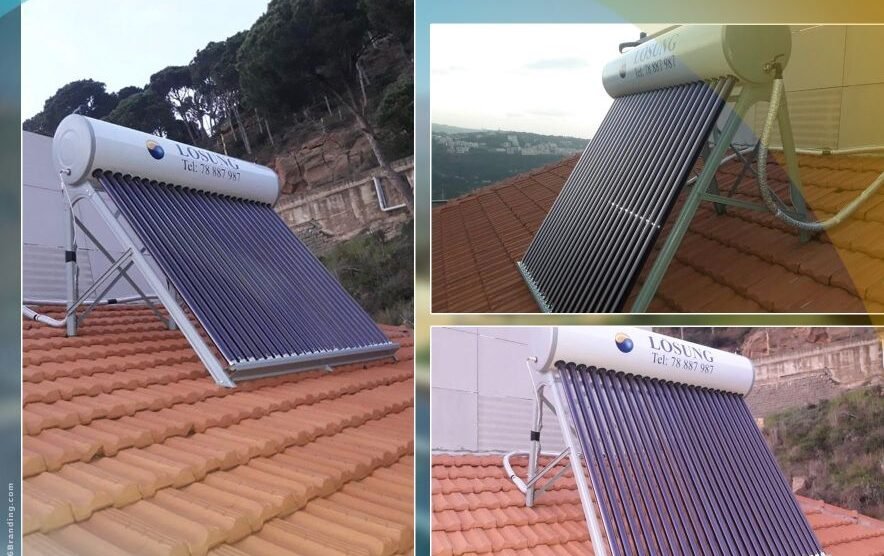 Monti Verdi Residential Water Heating Installations through solar power