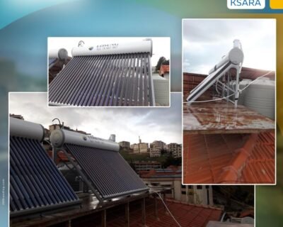 Ksara Residential Water Heating Installations through solar power
