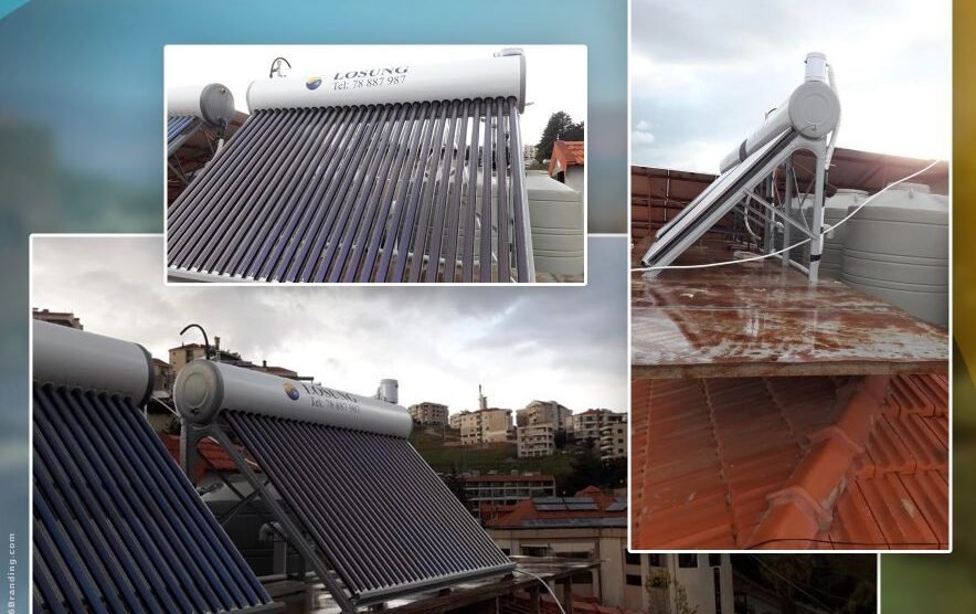 Ksara Residential Water Heating Installations through solar power