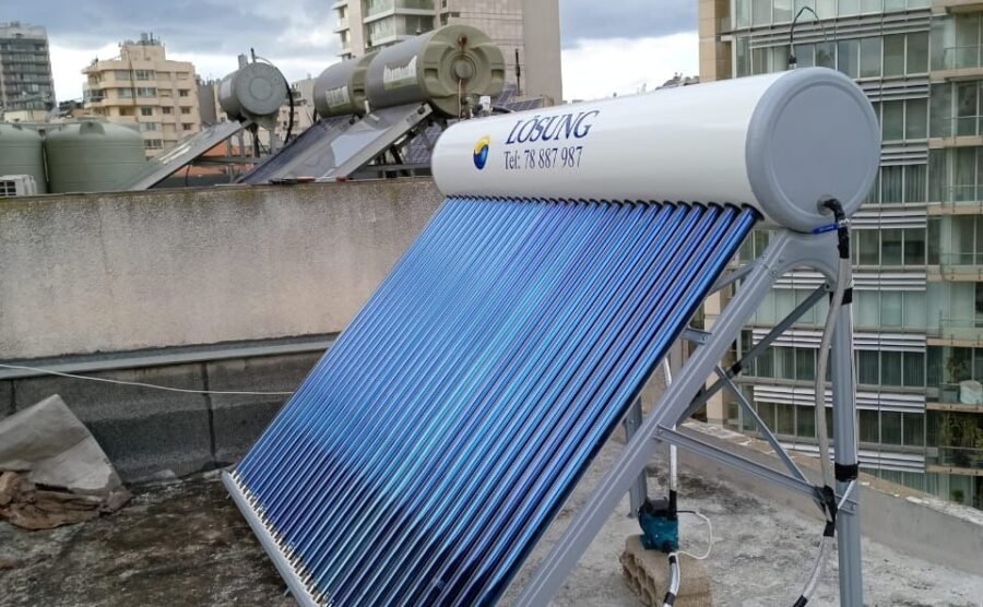 Zalka Residential Water Heating Installations through solar power