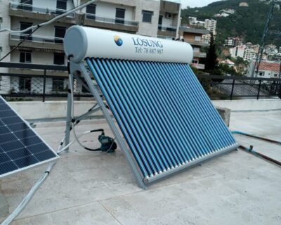 Bsalim Residential Water Heating Installations through solar power